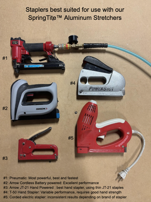 25mm-Thick SpringTite Aluminum Frames