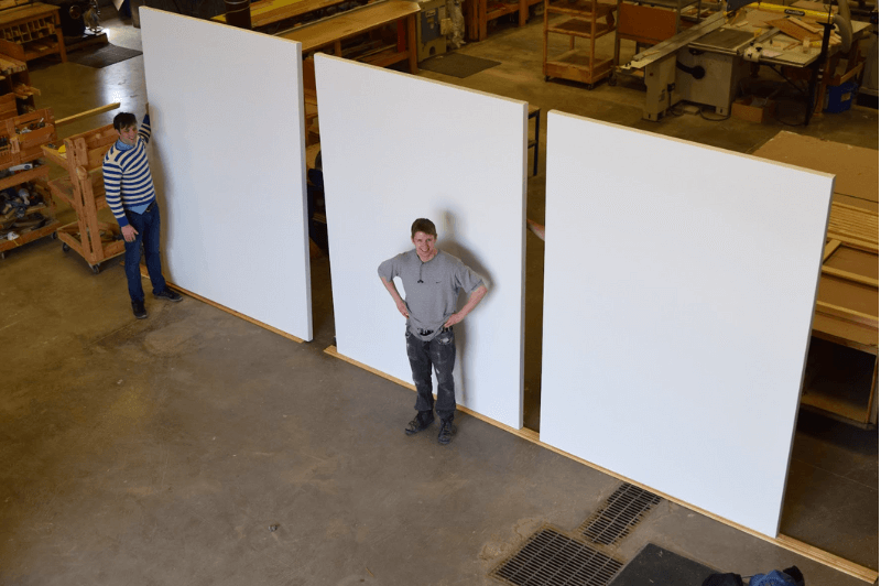 large stretched canvas