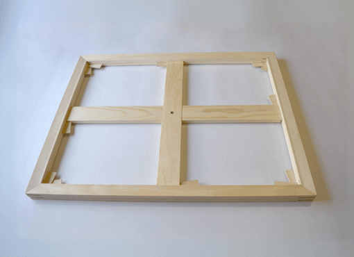 How to Assemble a Stretcher Frame with Universal Braces