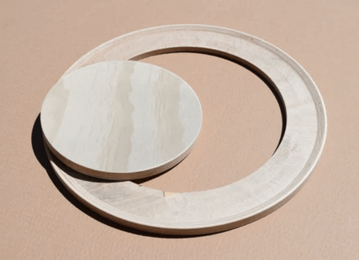 Small Stock-Sized Round Canvas Strainers