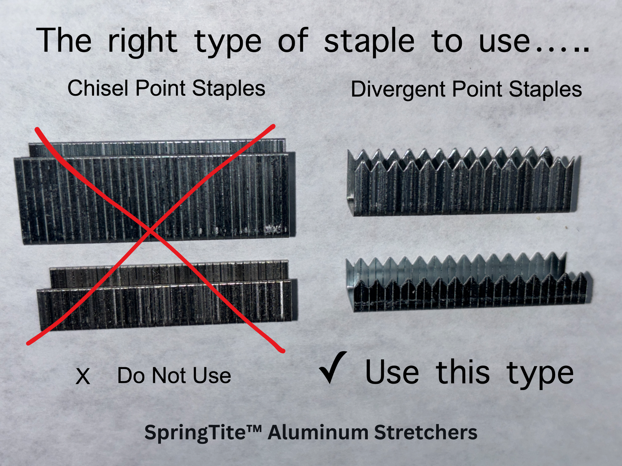 25mm-Thick SpringTite Aluminum Frames