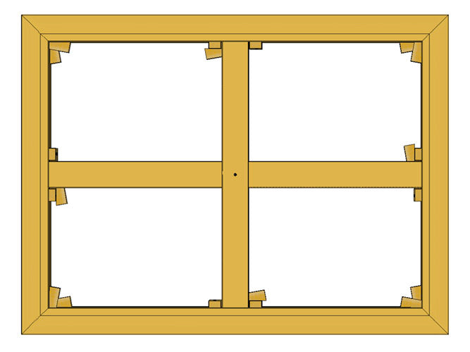 Stock-Sized Professional Stretcher Frames